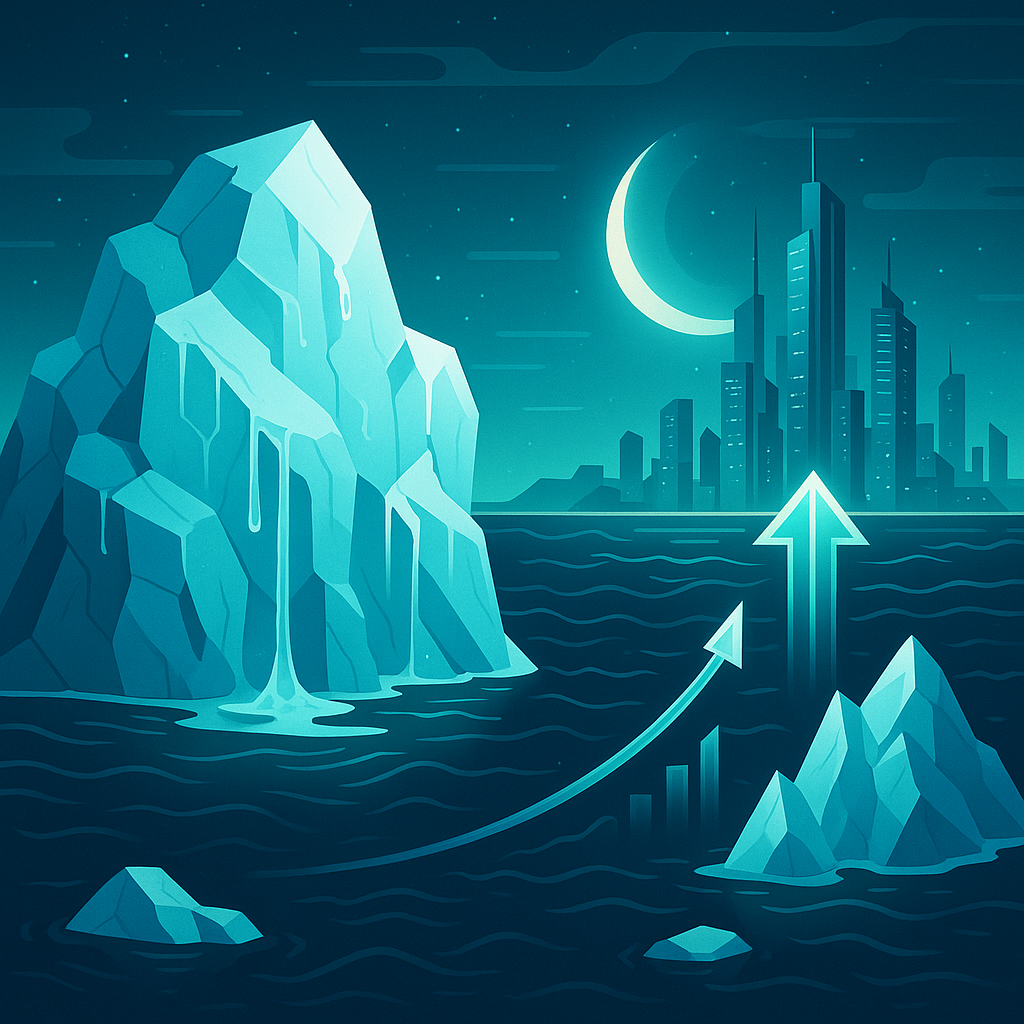 Deshielo y aumento del nivel del mar